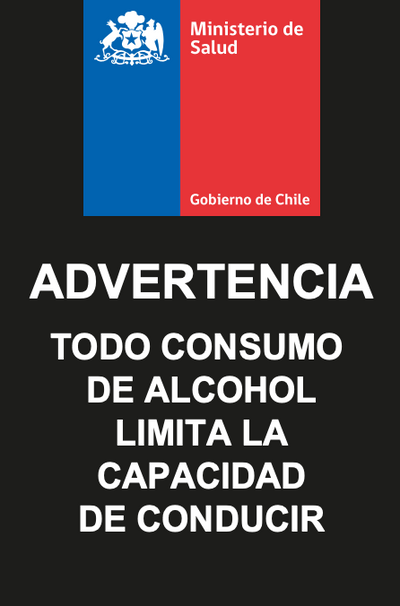 Advertencia de Consumo de Alcohol